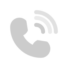 Telephone flat icons. technology symbol for communication, business and office.