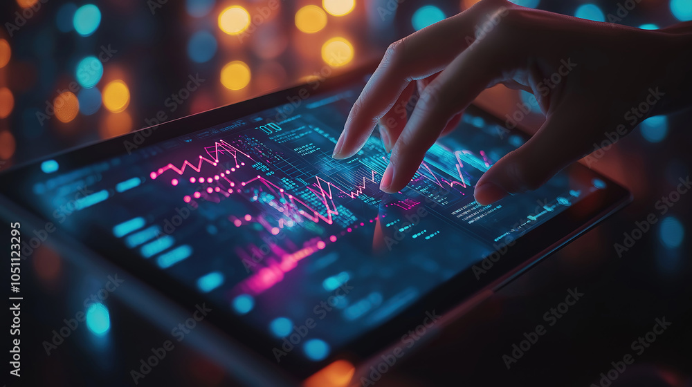 Poster exploring complex data analytics for modern business strategy and decision making