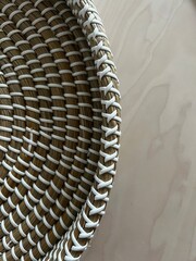 close up of a basket