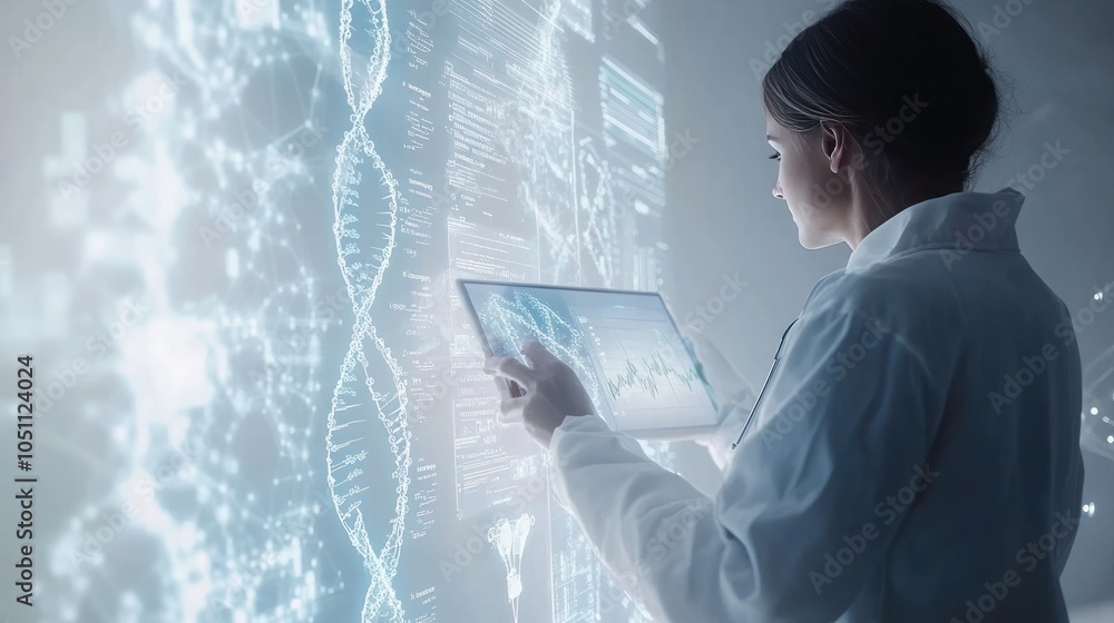 Aufkleber doctors are using state-of-the-art translucent holographic interface devices.