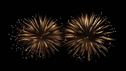 Fototapeta premium Fireworks, Celebration, winner, New year party, anniversary poster and banner design background.