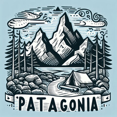 mount of Patagonia for traveler