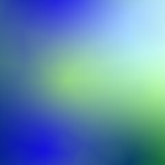 Abstract Blue and Green Gradient Background
