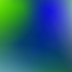 Abstract Blue and Green Gradient Background