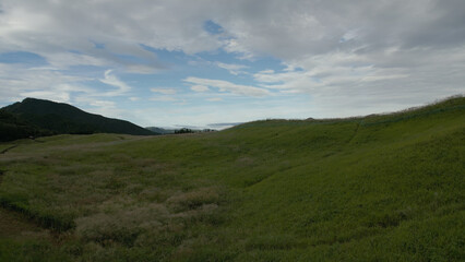 Obraz premium 曽爾高原ドローン空撮43