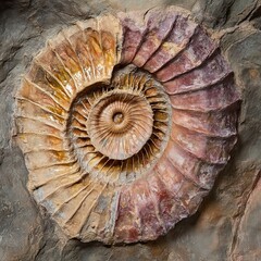 Ammonite Fossil: A Spiral Through Time