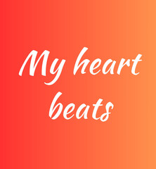 Text vector design for Tee print with slogan. Typography for t shirt.