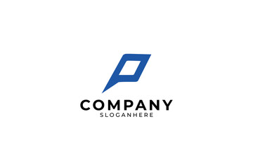 P logo