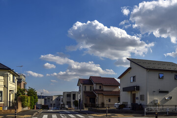 日本の住宅地	