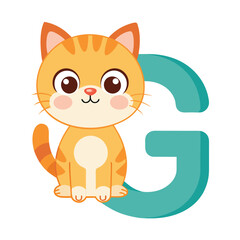 cat and G font