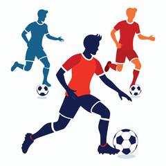 football player vector