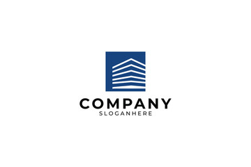 Fototapeta premium Building Tower Logo