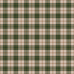 Crazy Plant Lady Plaid Check Seamless Pattern - Cute plaid check repeating pattern design