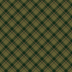 Crazy Plant Lady Plaid Check Seamless Pattern - Cute plaid check repeating pattern design