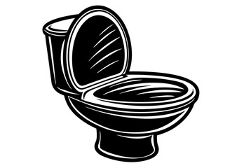 Toilet bowl, toilet seat, of toilet 