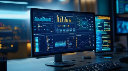Visual Representation of Network Monitoring with Graphs