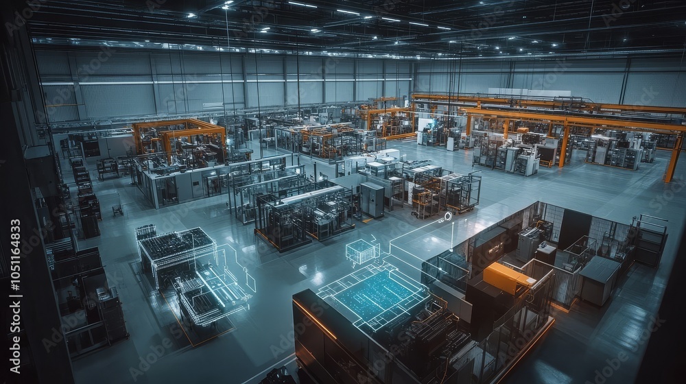 Aufkleber the role of automated production lines in optimizing industrial processes.
