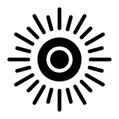 sun Solid icon