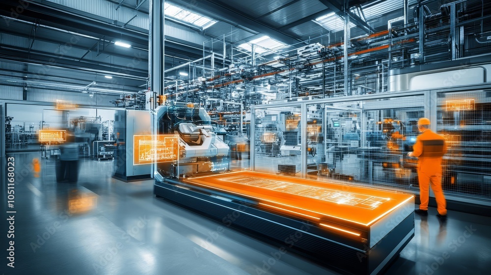 Aufkleber smart factories enhance operational efficiency through connected systems.