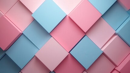 A colorful background made of pink and blue squares