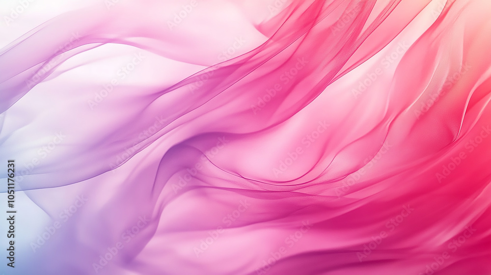 Poster gradient background in blush colors with soft waves. elegant display wallpaper dynamic vector backgr