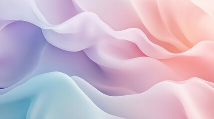 Fototapeta premium A stunning pastel pink background with wavy lines in white creating a subtle gradient effect. The lines flow in a wave-like pattern across the entire backdrop, adding a dynamic and Pink Abstract Ima