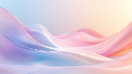 Fototapeta premium Smooth white background abstract gradient Peachy hues: abstract futuristic texture in pastel peach and rose pink, isolated on transparent background 