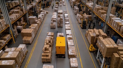 Efficient Warehouse Automation with AI and Robots