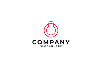 Obraz premium Lamp Logo