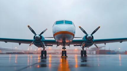 Close up view of a person s hands adjusting the navigation antenna on the exterior of a small aircraft