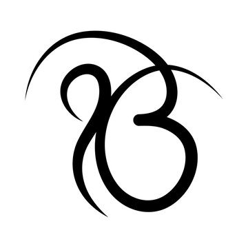 Vector illustration of calligraphic Ik Onkar sikh symbol on transparent background