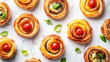 Creative Pastries in Unique Shapes and Fillings
