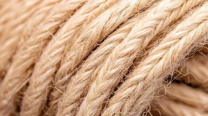Fototapeta premium Natural Jute Rope Texture