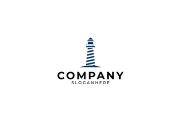 Fototapeta premium Lighthouse Logo