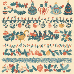 Festive Die-Cut Vinyl Border Designs for Celebrations