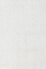 White linen fabric texture or background, vertical shape