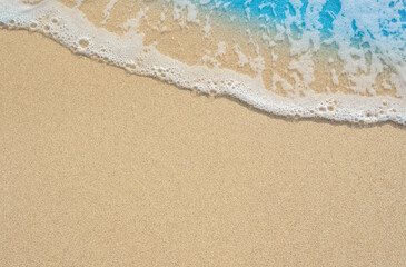 waves on the beach