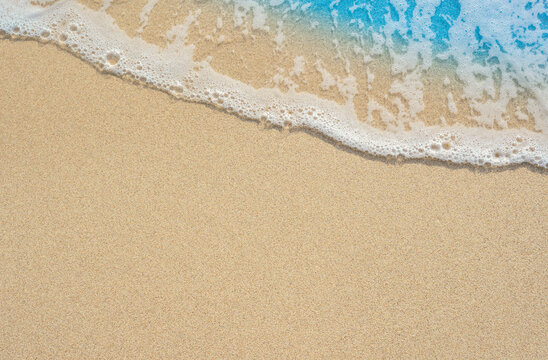 waves on the beach