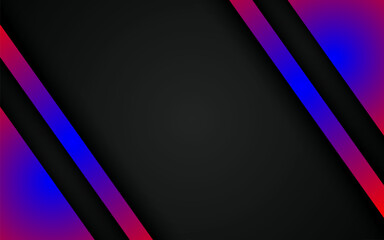 geometric abstract background overlapping layers on space