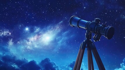 Outdoor Stargazing Telescope: Exploration and Discovery