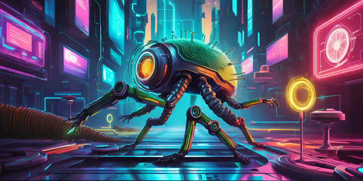 Acinetobacter baumannii Bacteria Illustration &ndash; Detailed Scientific Visualization of Antibiotic-Resistant Bacterium with Realistic Cellular Features