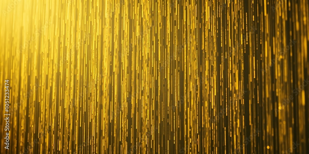 Wall mural Abstract golden lines background.