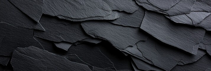 Obraz premium A black and white photo of a rock wall with a lot of texture
