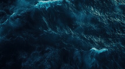 Obraz premium Ocean Waves from Above