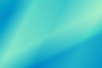 Blurred light green, turquoise abstract background, smooth colorful transition. Brush stroke design element. Perfect background design to create a base for Christmas illustrations