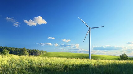 Harmonizing Nature with Renewable Energy Solutions