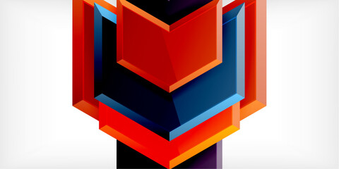 Arrow technology and business concept background. Vector Illustration For Wallpaper, Banner, Background, Card, Book Illustration, landing page