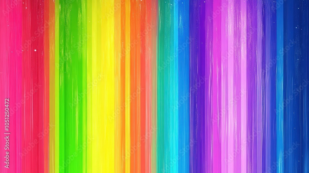 Fototapete a cheerful rainbow background with vibrant stripes of color creating a sense of joy and positivity.