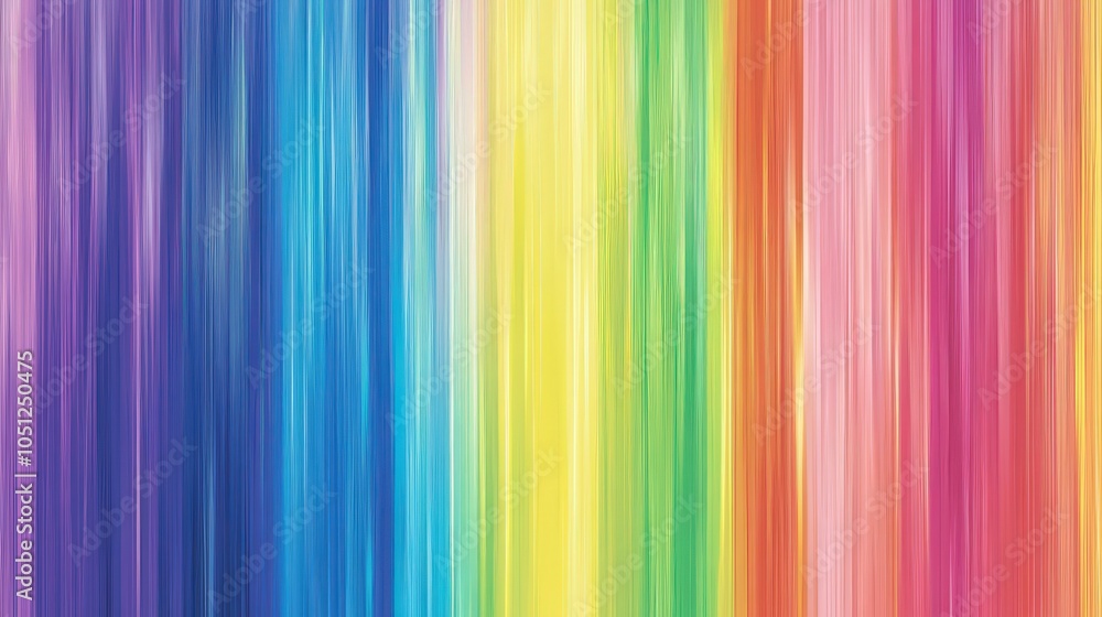 Fototapete a cheerful rainbow background with vibrant stripes of color creating a sense of joy and positivity.