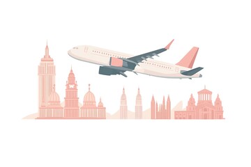 Obraz premium Travel the world monument concept